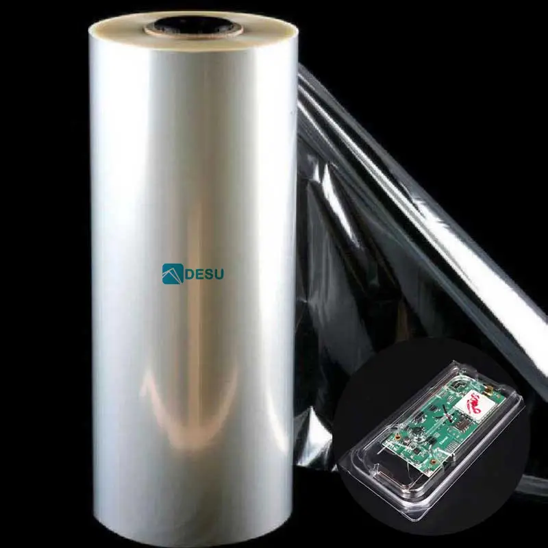 PET plastic rolls for Electronic component packaging